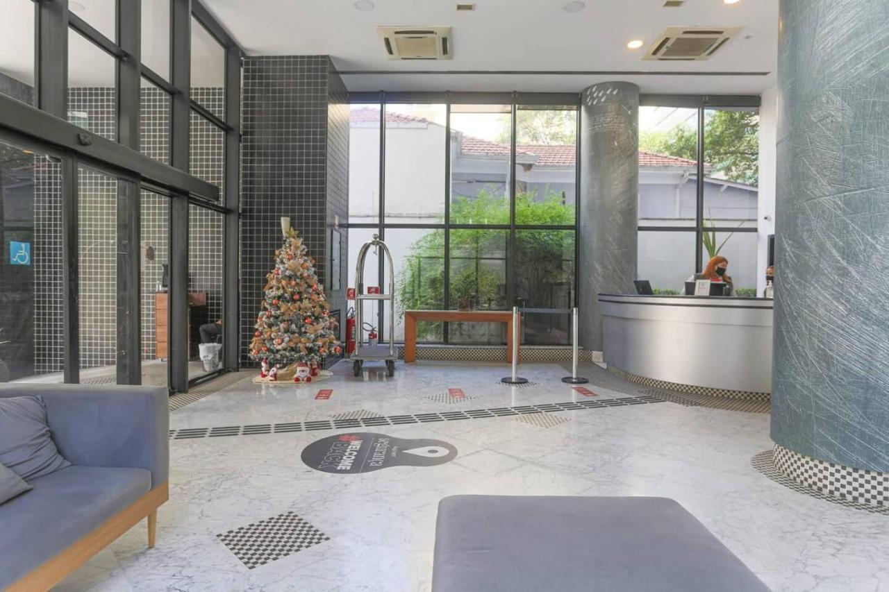 Elegant Flat Jardins - Garagem, Ar Cod, Hotel São Paulo Ngoại thất bức ảnh